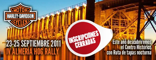 IV ALMERÍA HOG RALLY 2011 Touring Almería