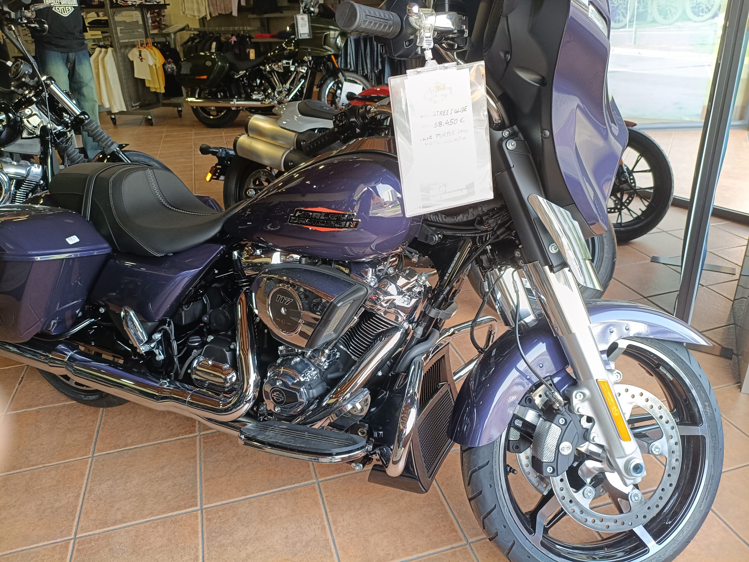 Street Glide Purple Abyss