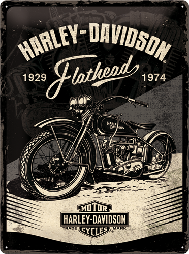 Placa chapa HD Flathead