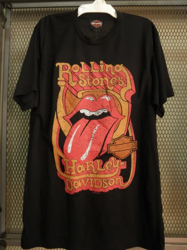 Camiseta HD Groovy Black Rolling