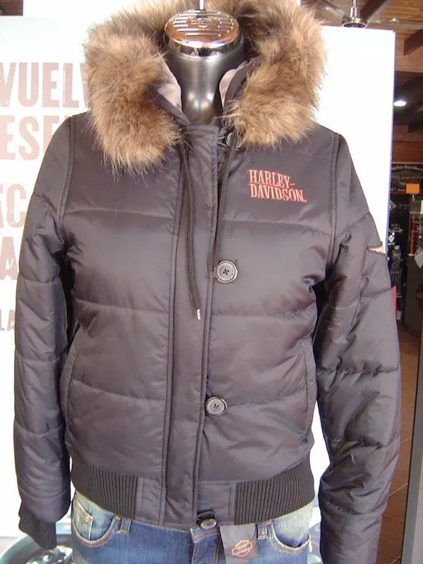 Chaqueta FIRESIDE BLACK cuello desm