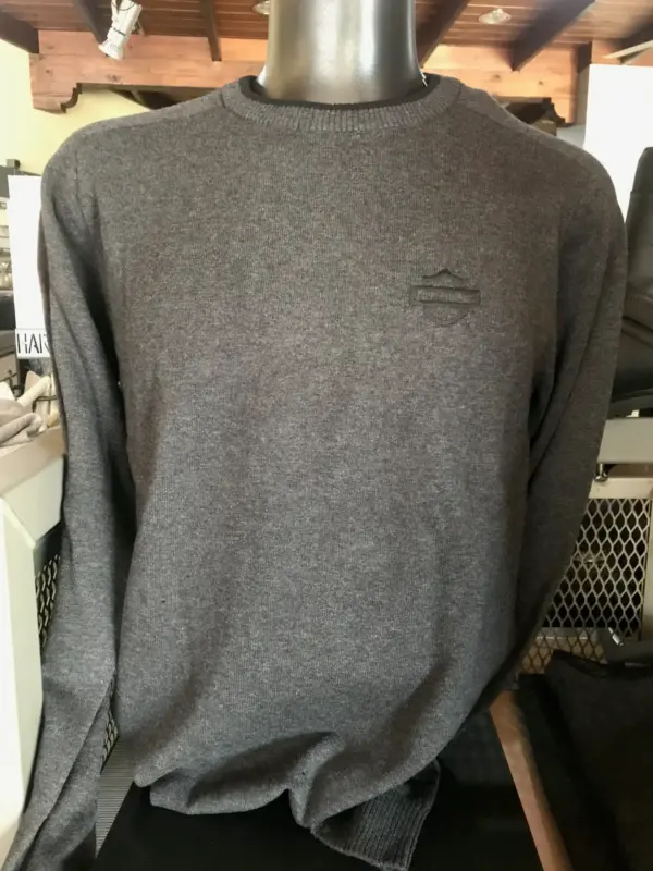 Jersey Knit Dark Grey Slim
