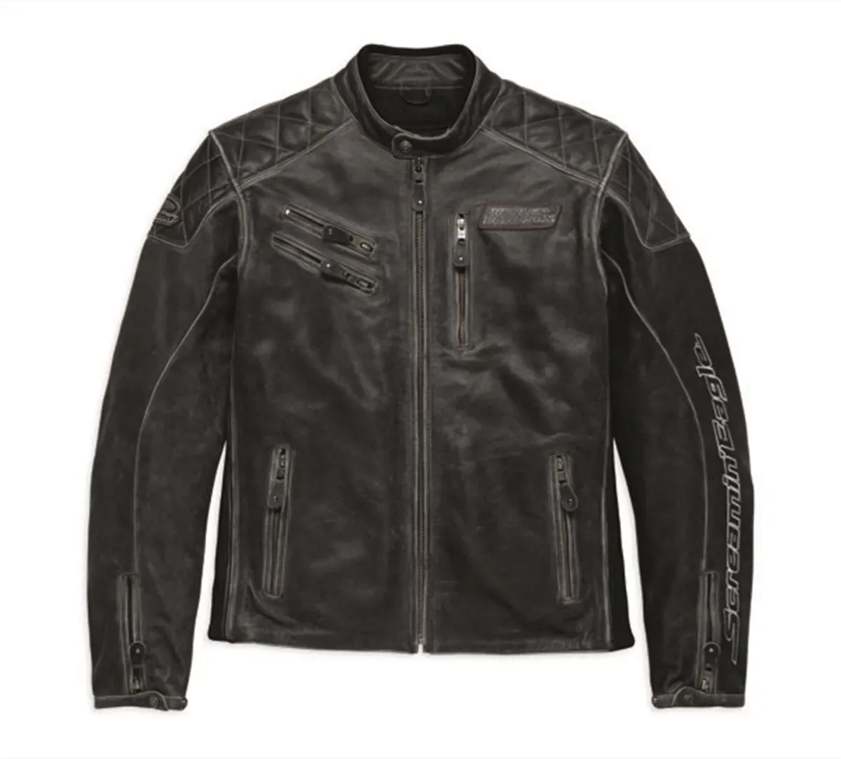 Chaqueta de piel Screamin’ Eagle
