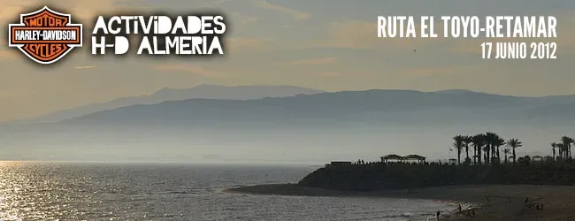 RUTA EL TOYO-RETAMAR Touring Almería