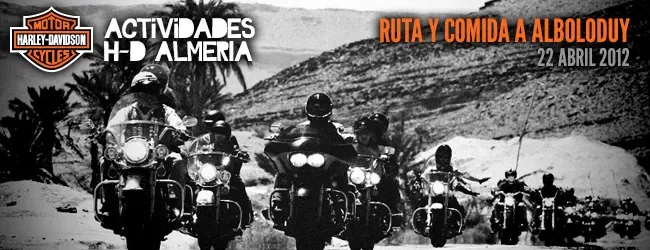 RUTA Y COMIDA A ALBOLODUY Touring Almería